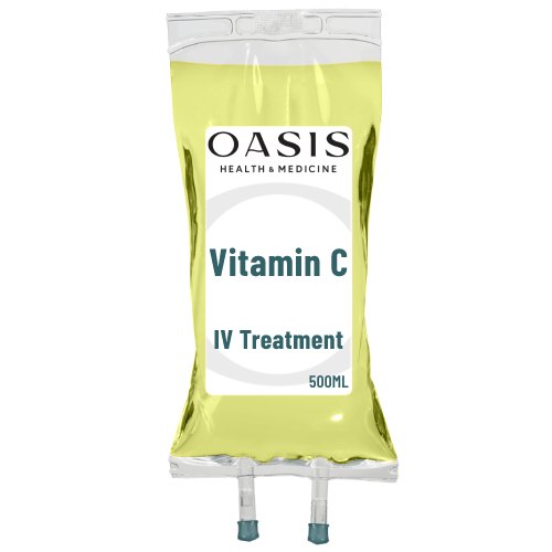 IV bag of Vitamin C IV Treatment